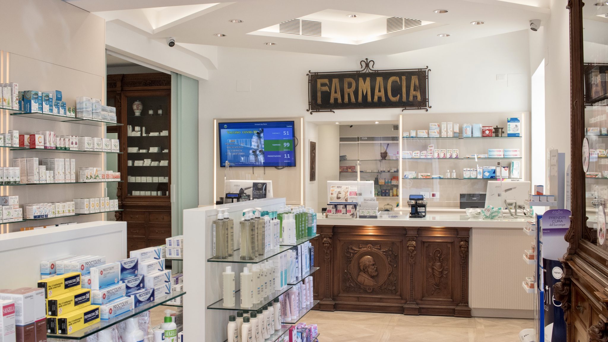 Servizi e prodotti della farmacia San Pietro